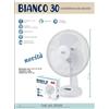 CFG ventilatore da tavolo Bianco 30 Tavolo 30 Cm 40 W silenzioso 1200Rpm