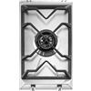 Smeg Piano cottura gas 1 zona CONTEMPORANEA SRV531GH5 Inox (30cm)