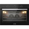 Samet Forno Elettrico Incasso Ventilato 100 lt 90 cm Cl. A Nero ApolloMaxiBlack