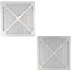 HQRP 2-Pack HQRP 30.5cmx30.5cmx1 " Filtro Aria per Casa e Ufficio HVAC Sistema,Merv 8