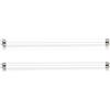 Liuyife 2 Pezzi Tubi Fluorescenti Da 15W 450mm T8 Bianco Freddo 4000K Attacco G13 Luce a