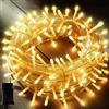 Uping Luci Natale Esterno Luci Albero di Natale Interno 200 LED 20M Catena