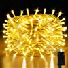 MOVEONSTEP Luci Natale Esterno Interno 200LED 22M Luci Albero di Natale Catena