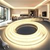 BRIMETI Striscia LED 220V 5M Bianco Naturale 4000K Luce Impermeabile IP65 Alta
