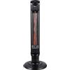 Ardes Stufa Elettrica Stufetta Carbonio 1000 Watt Oscillante Nero AR4B03