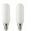 Area illumina Lampadina LED E14 Tubolare Milky 6W Dimmerabile 3000K Luce Calda o