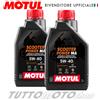Motul 2 litri Olio Motore MOTUL SCOOTER POWER 5W40 - 100% Sintetico 4T - API SN SM SL