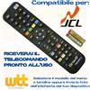 BRAVO Telecomando universale per JCL Tv Decoder Ricevitori Dvd - PRONTO ALL'USO -