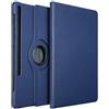No name Custodia per Samsung Galaxy Tab S9 Plus Smart Blu Navy