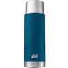 Esbit Thermos Sculptor, in acciaio inox, senza BPA, nero, blu polare e altro ancora, 500 ml, 750 ml e 1 litro, bottiglia termica per bevande calde e fredde, per caffè e tè VF1000SC-PB