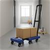 Carrello Pieghevole a 4 Ruote Robusto Carrello da Trasloco Pieghevole Portatile