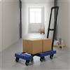 Carrello Pieghevole a 4 Ruote Robusto Carrello da Trasloco Pieghevole Portatile