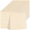 LOLYSIC 50 Pezzi Pannelli in legno balsa 15 x 15 cm, dischi in legno (n9z)