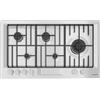 Foster 7201032 Piano Cottura Gas Incasso 5 Fuochi Inox Satinato Dual 5 Kw 86x50