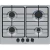 BOSCH PGP6B5K85 PIANO COTTURA INOX A GAS 60CM 4 FUOCHI GRIGLIE SMALTATE