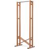 Foppapedretti Stand appendiabiti Snake 60 (66x43x177cm) Noce 415306