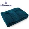 Biancocasa Accappatoio con cappuccio BIANCOCASA in Spugna 100% Cotone 405 gr/m² MORBIDO,