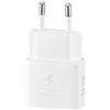 Samsung Caricabatterie da parete Samsung da 25 W a ricarica rapida, colore bianco.