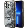 Karl Lagerfeld Custodia trasparente per iPhone 13 Pro con glitter liquidi Karl Lagerfeld Choupe