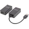 DIGITUS USB Extender - Range 45 m - USB 1.1 - UTP, STP & S-FTP network cable fro