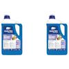 SANITEC igiene sicura Washdet - Detergente Liquido per Bucato a Mano e in Lavatrice - Bianchi e Colorati - Orchidea Blu - 5,1 kg (Confezione da 2)
