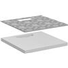 hansgrohe RainDrain Board - Elemento di pavimento piastrellabile per docce a filo pavimento, adatto a RainDrain Flex e RainDrain Original, sostituisce il massetto inclinato, 56256000