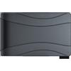 Bracciolo Booster Pad in Pelle Nero con Comodo Supporto Gomito per Auto