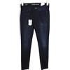 Denham Sharp Jeans Donna W24/L30 Blu Scuro Stretch Skinny Fit Con Zip Classico