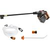 WORX Nitro HydroShot WG633E - Idropulitrice portatile senza fili ad alto flusso da 20 V, con motore brushless fino a 56 bar di pressione, ugello multi-spray e accessori (solo strumento senza batteria