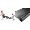 Sunny Health & Fitness Compact Folding Magnetic Rowing Machine w/ 109 CM Slide Rail, 130 KG Max + Treadmill Mat -Large - NO. 074-L