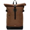 Sandqvist Icon Rolltop Zaino porta PC 14", 23L, Marrone, scomparto laptop 14", materiali riciclati e idrorepellenti