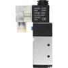 Elettrovalvola AC 220V 4V21008 5 vie 2 posizioni pneumatica 1/4 di pollice