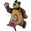 GRABO PALLONE MASHA E ORSO CM 90