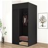 Gdmokle Camerino Mobile, Spogliatoio Portatile con Tenda Scorrevole,