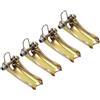 PATIKIL 1,7 Pollici Gancio Sicurezza Kit Chiusura 4pz Metallo Traino Gancio Sostituzione