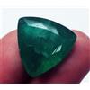 Gemma Naturale Smeraldo Trillion 9.40 Ct Anello Misura Pietra, Naturale GGL