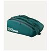 Wilson Borsa Unisex Per 15 Racchette da tennis Blade V10 - Colore : Verde