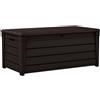 Baule Brightwood Marrone 454 Lt in Resina Cm 145X69.7X60.3 H