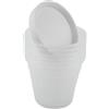 not specified Pentole trasparenti per orchidee 4,3 pollici confezione da 6 in plastica PP con