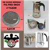 Guido Bergna FILTRO INOX 2 TAZZE PER CAFFETTIERA GB GUIDO BERGNA KITTY MUSA BIALETTI 12 2024