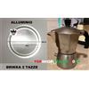 Bialetti FILTRO IN ALLUMINIO PER BRIKKA 2 TAZZE PER CAFFETTIERA VECCHIO MODELLO 8 2024