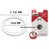 BIALETTI RICAMBI CAFFETTIERA MOKA 6 TAZZE GUARNIZIONE 3-PZ + 1 PIASTRINA