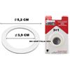 BIALETTI RICAMBI CAFFETTIERA MOKA 1 TAZZA GUARNIZIONE 3 PZ + 1 PIASTRINA