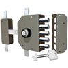 CR SERRATURA LEGNO APPLICARE 3300P CR C.POMPA M4+POMOLO TRIPL E.MM 60 SX