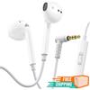 LUDOS ZENITH Auricolari In Ear Cuffie Cuffiette con Filo e Microfono 2 Anni di