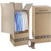 Does not apply Scatole Cartone Porta Abiti Con Barra Appendiabiti - 50X50 Cm H 110 Cm - Scatolo