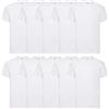 Fruit of The Loom Kids 10 Pack T Shirt T Shirt Bambini e Ragazzi (Pacco da 10)