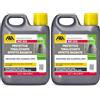 FILA Surface Care Solutions Wet Eco Protettivo Tonalizzante ad Effetto Bagnato a Base Acqua per Cotto, Pietra Naturale e Agglomerati Non Lucidi, 1L (Confezione da 2)