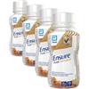 Ensure Plus Advance Supplemento Nutrizionale Ipercalorico ed Iperproteico |Formato bevanda| Alimento a fini medici speciali iperproteico| Confezione 4x220ml Gusto Caffè (Confezione da 4)