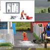 Busch Set Di Azione: Spazzatrice Stradale Figure HO Gauge Busch 7854